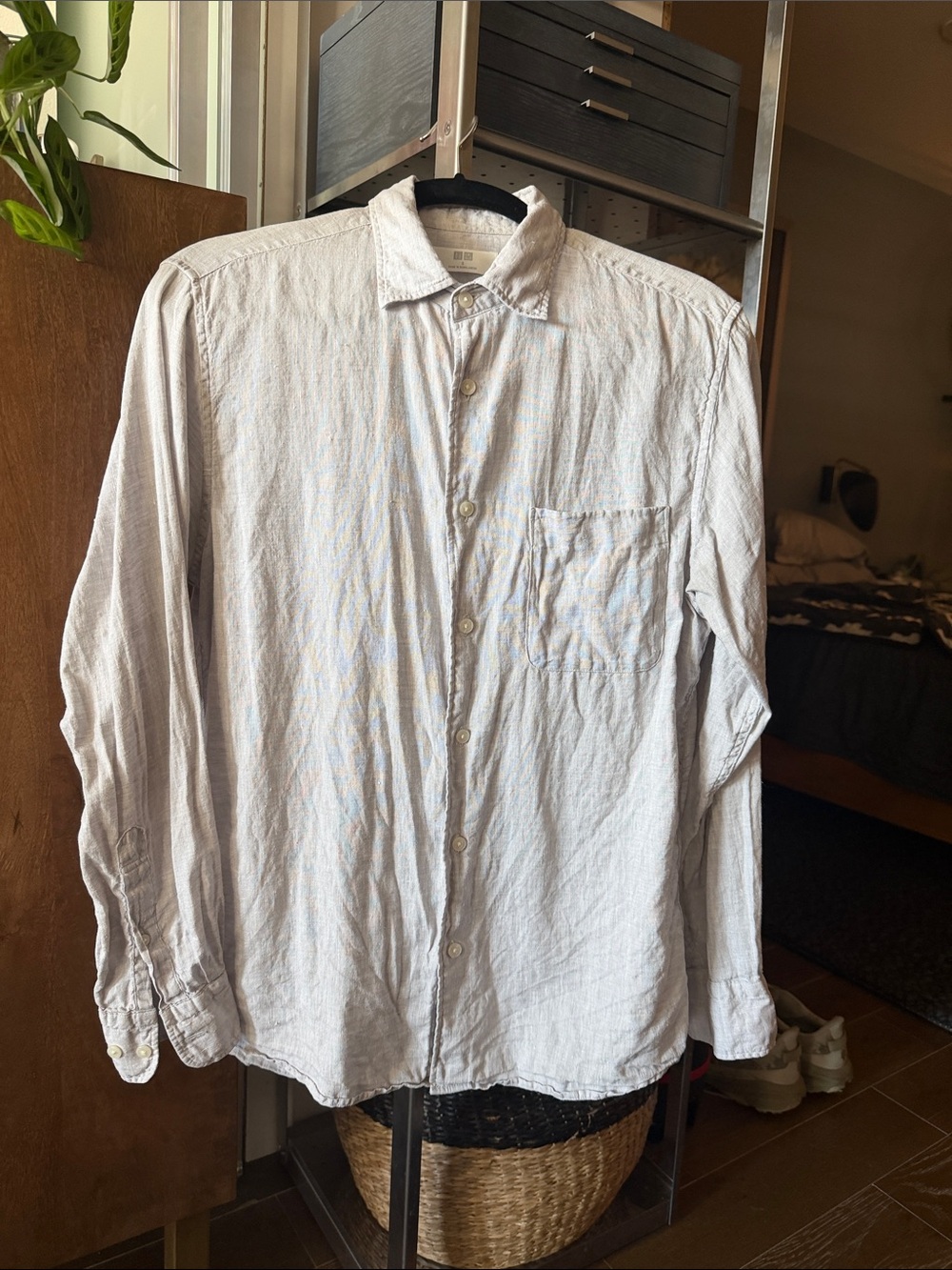 Uniqlo Linen Button Up Shirt
